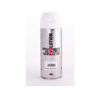 Peinture spray acrylic brillant 400ml blanc de sécurité ral 9003 -