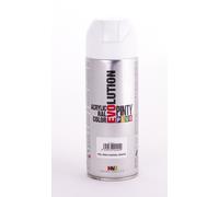 Peinture Spray Acrylic Brillant 400ml Blanc De Sécurité Ral 9003 - Pinty Plus