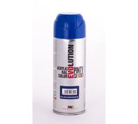 Peinture Spray Acrylic Brillant 400ml Bleu Gentiane Ral 5010 - Pinty Plus
