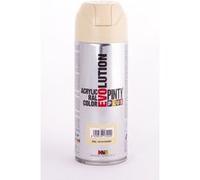 Peinture spray acrylic brillant 400ml crème ral 1014 -