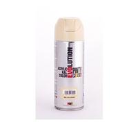 Peinture spray acrylic brillant 400ml ivoire clair ral 1015 -