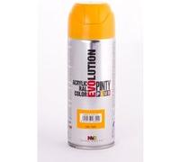Peinture spray acrylic brillant 400ml jaune melon ral 1028 -