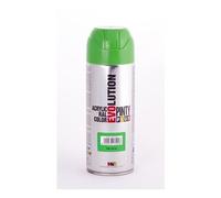 Peinture spray acrylic brillant 400ml vert jaune ral 6018 -