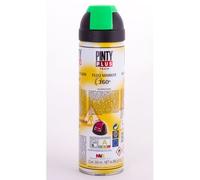 Peinture Spray Marquage Au Sol Temporaire 500ml Vert Fluo - Pinty Plus