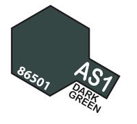 Peinture Spray Pour Plastique 100 Ml. Avion Dark Vert AS1 86501 Tamiya