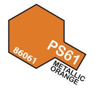 Peinture Spray Pour Polycarbonate 100 Ml. Métallique Orange Ps61 Tamiya