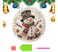 Peinture Strass Décorations Murales Scintillantes Ornement De Noël