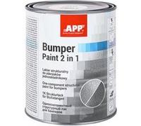 Peinture structurante 1K - Noir - Plastique, pare-chocs, rétroviseur - APP - 1L