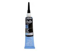 Peinture sur tissu - Pebeo - Gutta - 20ml - Noir - Base d'eau