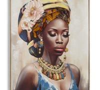 PEINTURE SUR TOILE AVEC CADRE AYDA -A-
