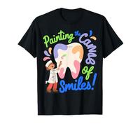 Peinture sur Toile de Smiles Dental Design T-Shirt