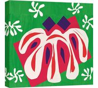 Peinture sur toile Henri Matisse - Deux masques, 1947 - 40x40 cm