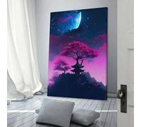 Peinture sur toile représentant un sanctuaire magique, décoration murale, pour salon, maison, mariage, 40 x 60 cm