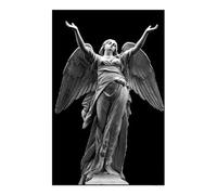 Peinture sur toile vintage, art mural, mythologie grecque, David, affiches, sculpture, ailes, Statue de la Liberté, salon, maison, affiche 40x50cm sans cadre