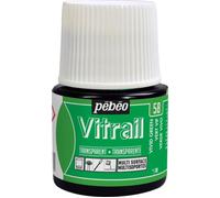 Pébéo Vitrail 45 ml Vivid Green – Vert/Blanc/Bleu – Pack de 1 (45 pièces)