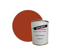PEINTURE Teinte Rouge Terracotta meuble bois intérieur à base d’acrylique aspect mat Aqua Bois - 750 ml - 9 m²