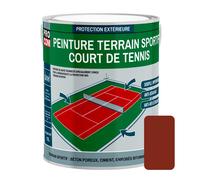 PRO COM Peinture tennis, peinture terrain de sport, rénovation et protection de terrain sportif 2.5 litres