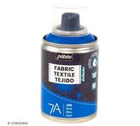 Peinture Tissu - Bombe 7a Spray - Bleu - 100ml