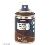 Peinture textile en bombe - PEBEO - 100 ml - Marron - 23 coloris disponibles - Facile à utiliser