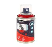 Pébéo – Peinture spray pour textiles 7A – Base eau, sans solvant, lavable en machine – Rouge 100 ml