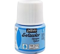 Peinture textile Setacolor opaque - bleu ciel - 45 ml