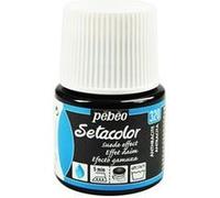 Pébéo Peinture pour tissu Setacolor – Effet daim opaque – Anthracite 45 ml