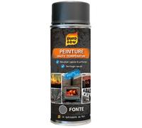 Peinture thermique - PYRO FEU - 900° - Aérosol 400 ml - Gris - Extérieur