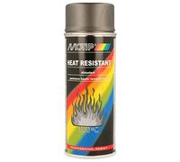 Peinture Thermorésistante Motip - Bombe Aérosol Spray de Peinture Résistante à la Chaleur Auto Moto - Gris Anthracite - 400 ml - Ref. 4037
