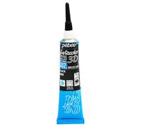 Pébéo Peinture tissu Setacolor Brod'Line 3D Noir 20 ml