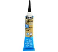 Peinture tissu Setacolor 3D Metal Or Blanc 20ml Pebeo