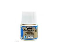Pébéo Setacolor Opaque – Flacon Ivoire Moiré 45 ml