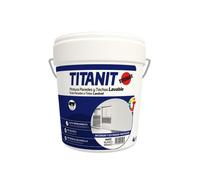 Peinture - Titanlux - Titanit - Blanc Mat - Lavable - 4L