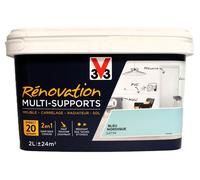 V33 Peinture rénovation multi-supports, Bleu nordique 2L
