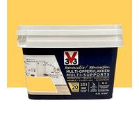 Peinture V33 Rénovation Multi-Supports Jaune tournesol 0,5 L