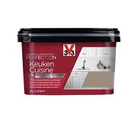 Peinture - V33 - Rénovation Perfection - Taupe satin - 2L - Haute résistance