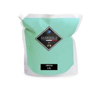 Peinture Vert Menthe Acrylique Opium - Aspect Velours - Peinture Mur, Plafond & Boiserie - Lessivable - Séchage En 30 min - COV Fabriquée En France - 2,5 L - BARBOUILLE