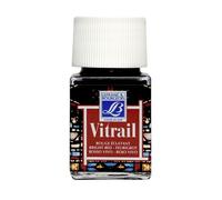 Peinture Vitrail Lefranc Bourgeois 50 Ml 201 , Orange