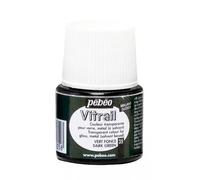 Pébéo Peinture Vitrail 1 – Flacon 45 ml – Vert foncé