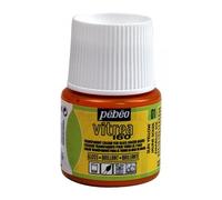 PEBEO - Peinture sur Verre Transparante Vitrea 160°C - Jaune Clair - 45 ML