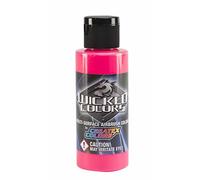 Peinture WICKED Fluorescent Colors W026 Pink 60 ml