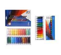 Peintures Acryliques D'artiste De 2021 Couleurs, Tubes De 15ml, Peinture De Dessin, Pigment Peint À La Main, Bricolage, 12/24