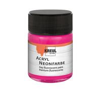 Peintures Acryliques Kreul Fluorescent 50 Ml Rose