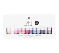 Peintures Acryliques 'rico Design' 12 Tubes Pastel