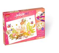 Maped Creativ – Aqua'Art Animaux – Kit aquarelle 5 affiches, crayons + pinceau – Dès 7 ans