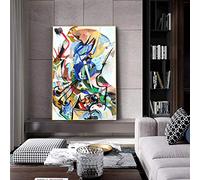Peintures célèbres sur la toile du célèbre peintre Wassily Kandinsky. Affiches et estampes d'art abstrait moderne Décoration d'intérieur27.5"x39.3"(70x100cm) Sans cadre