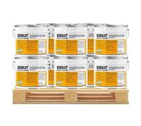 Peintures Daniel Pâte à papier à base de fibres naturelles, enduit décoratif, crépi intérieur, thermo-isolant, correcteur acoustique ECRAN77 10 x 15 Kg