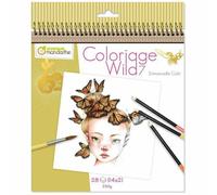 Peintures D'art Sauvages 7 (28 Feuilles), Avenue Mandarine, École De Créativité