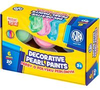 Peintures décoratives Astra pearl - set de 6 couleurs 20 ml Créez des intérieurs uniques avec une brillance saisissante Idéal pour les projets artistiques