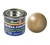 Revell Peinture pour maquettes Émail Laiton Metal n°92 – 14 ml – Réf. 32192