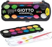 Peintures fluo Acquerelli 12 couleurs